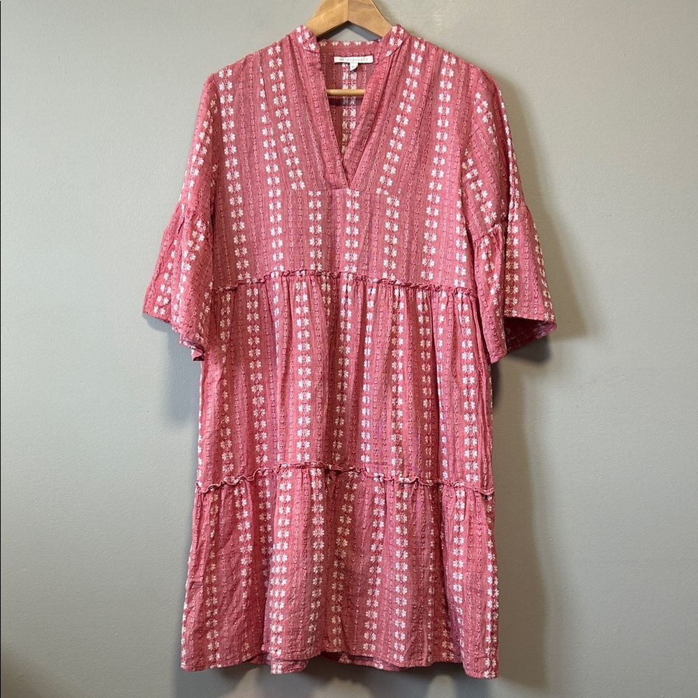 Lemonwood Lena Cotton Cottagecore Tiered Dress Medium - Picture 3 of 12